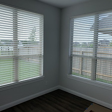 2 1/2 Cordless Faux Wood Blinds League City, TX 2