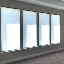 Cordless Cellular Shades Installation Houston, TX 1