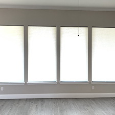 Cordless Cellular Shades Installation Houston, TX 2