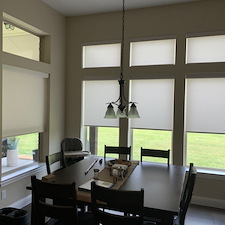 Cordless Motorized Roller Shades League City, TX 1