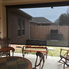 Exterior Roller Shades Belmont St Pasadena, TX 2