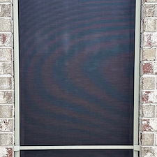 First Class 90% Phifer Solar Screen Tan Frame Vintage Oaks Ln Manvel, TX 3