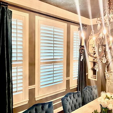 Great Looking Traditional Wood Shutters With Tilt Rod League City, TX 0