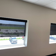 Interior Roller Shades Commercial Project Deer Park, TX 4