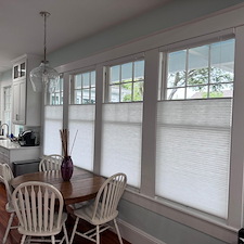 Magnificent Norman Cordless Top Down Bottom Up Cellular Shades Avenue P Galveston, TX 0