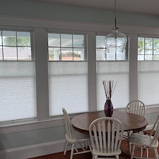 Magnificent Norman Cordless Top Down Bottom Up Cellular Shades Avenue P Galveston, TX 2