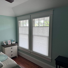 Magnificent Norman Cordless Top Down Bottom Up Cellular Shades Avenue P Galveston, TX 4