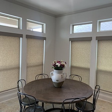 Norman Cordless Roller Shades With Valance Friendswood, TX 0