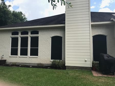 Phifer Suntex Solar Screens Installation In Pearland, TX