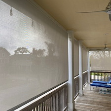 Easy Peasy Outdoor Roller Shades Clear Lake Shores, TX 0