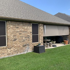 Outdoor Patio Shade Solar Screen League City, TX 0